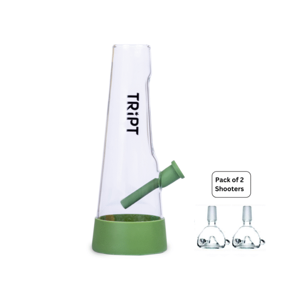 OG Silicone Glass bong ( O-Green) - Image 4