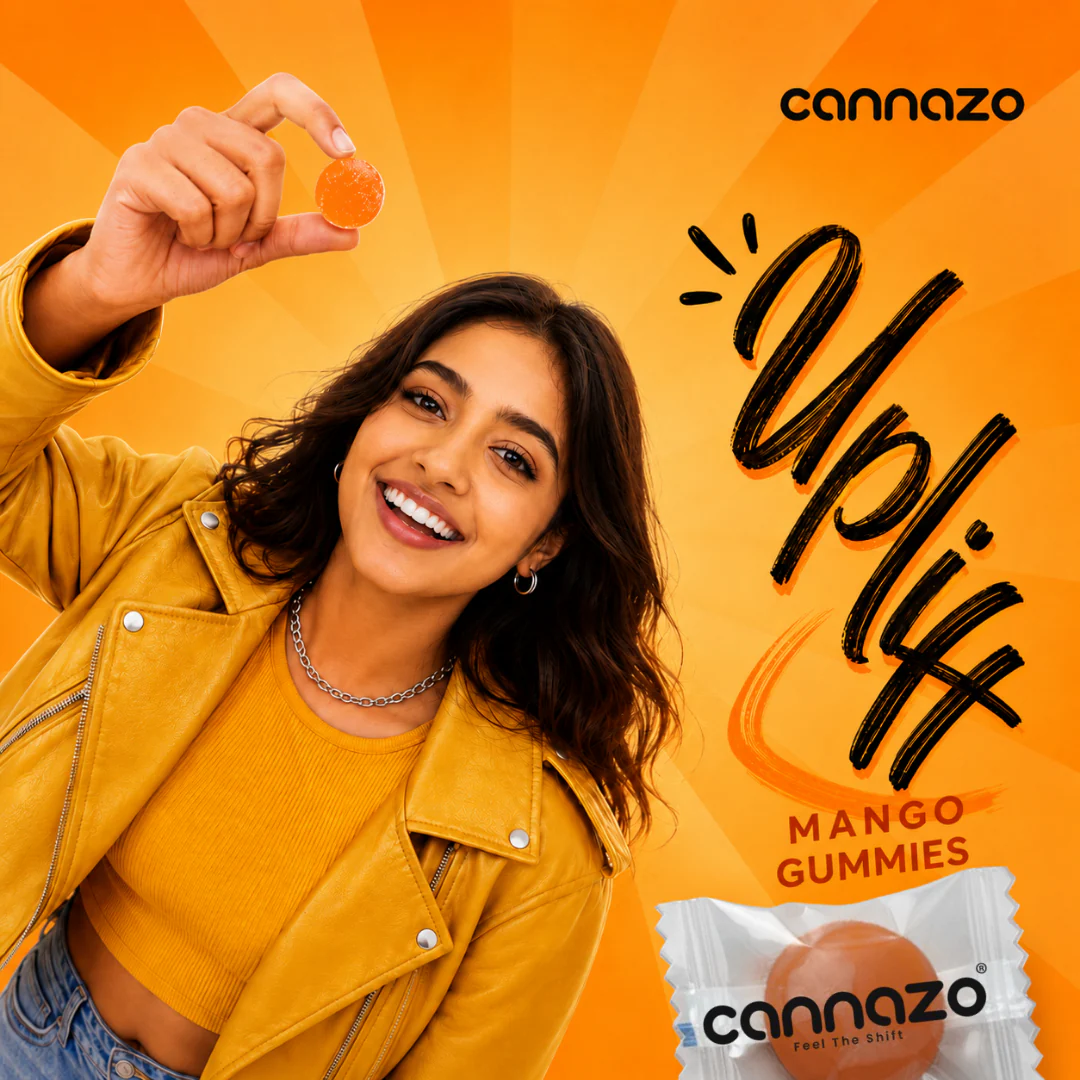 Cannazo India Uplift Gummies- Mango Kush - Image 7