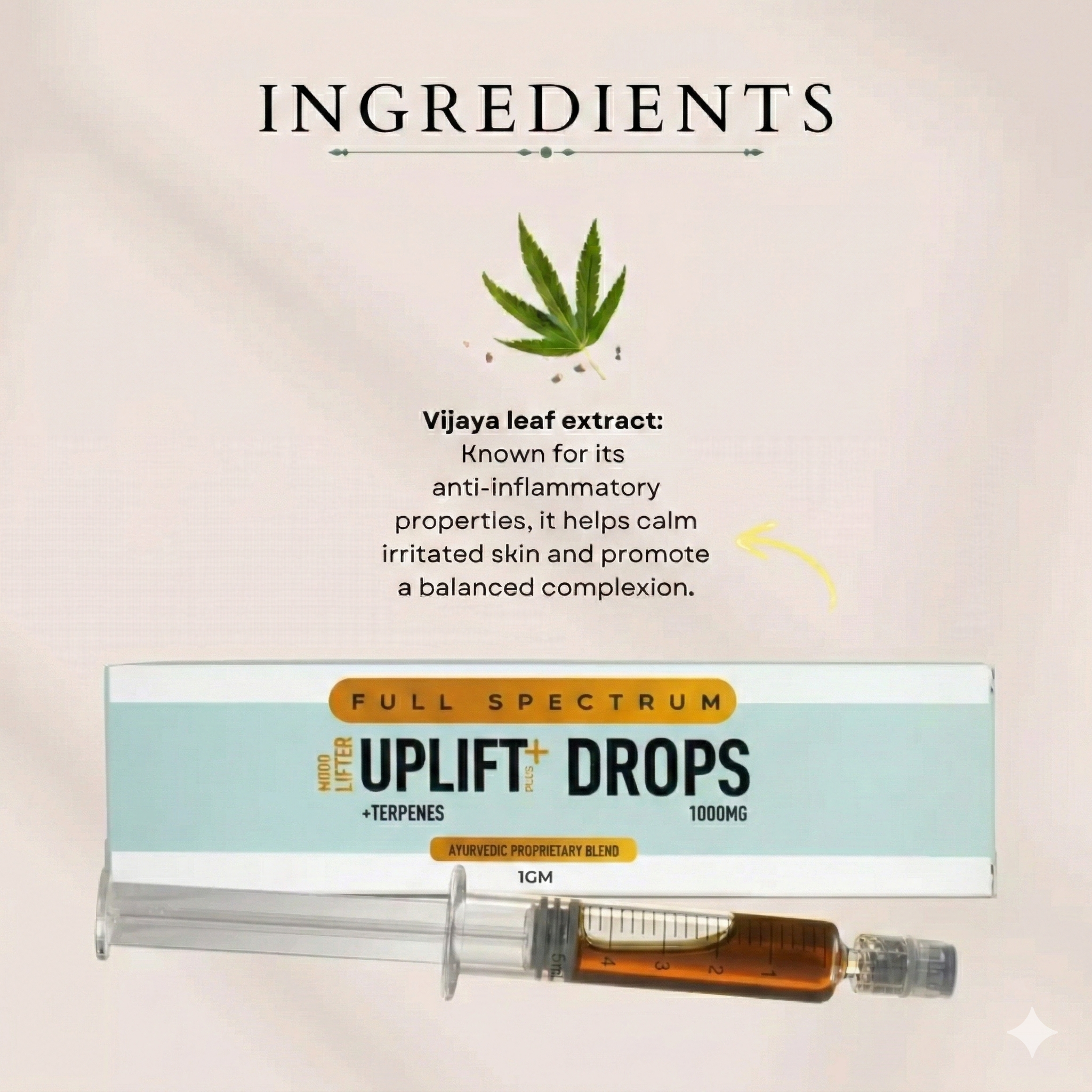 Cannazo Uplift Drops Pure Extract (1000 MG) - Image 3
