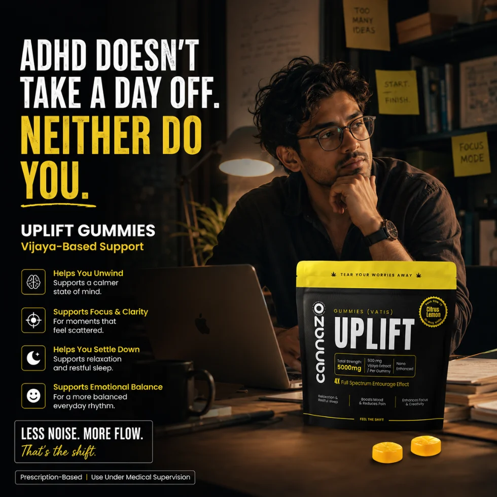 Cannazo India Uplift Gummies- Citrus Lemon - Image 5